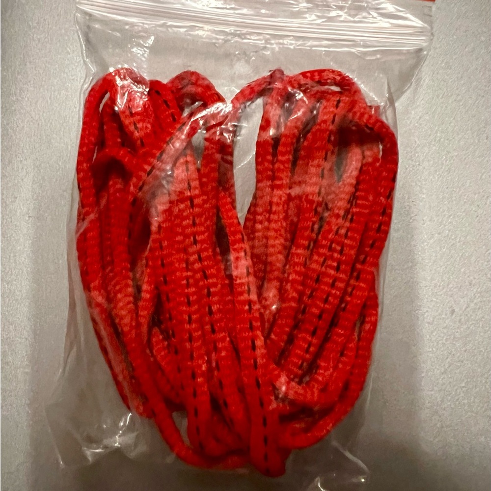 Peloton Red Shoelaces